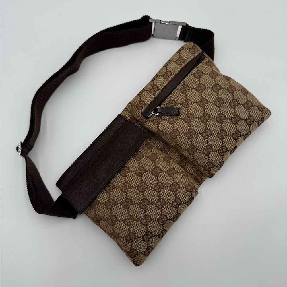 🌹♥️Gucci Sherry Line waist bag/Crossbody bag/ Fanny Pack♥️🌹